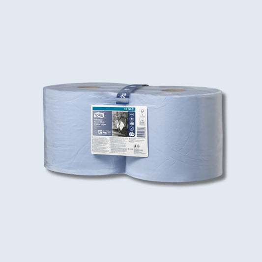 Tork Industrial Heavy-Duty Wiping Paper Roll – Strong & Absorbent for Workshop Use