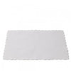 Caprice Non-Slip White Tray Mats for Hospitality - Eve Zone