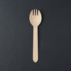 Wooden spork 1000 pcs disposable eco friendly cutlery for takeaway food and catering use
